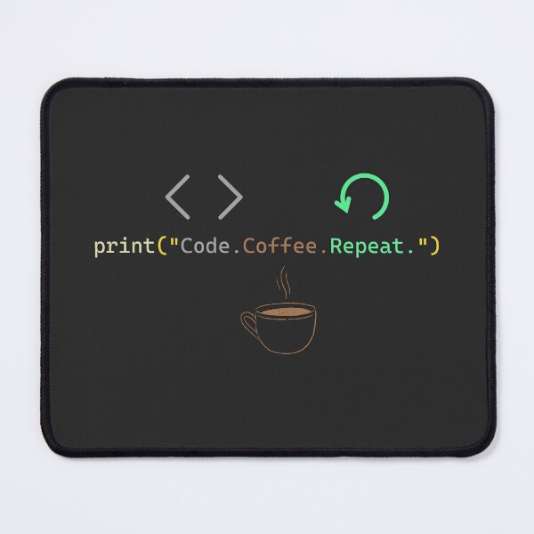 Item preview, Code Coffee Repeat designed and sold by SkynetV5.