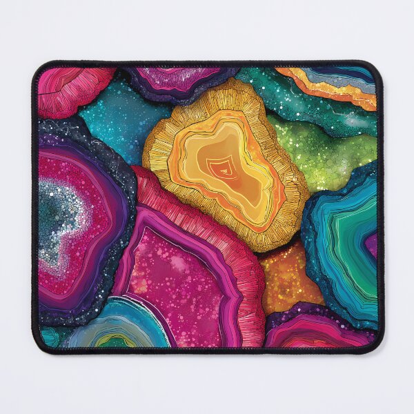 Item preview, Colored mini agates in section designed and sold by JohnyDas.