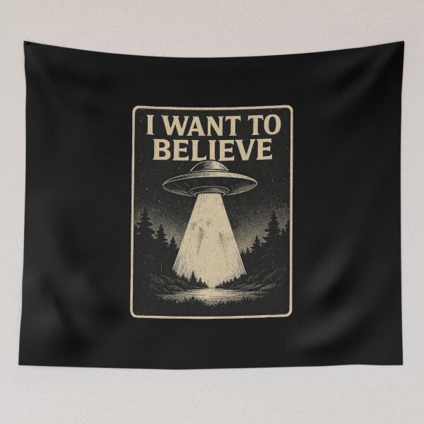 Item preview, UFO I Want to Believe designed and sold by Enea Kelo.