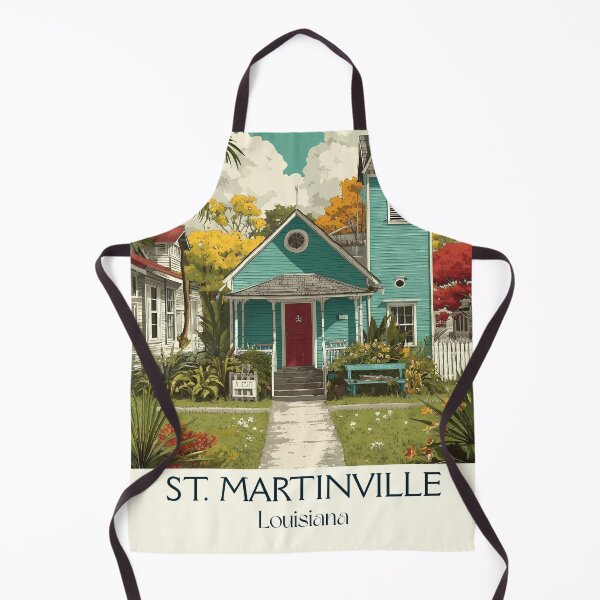 Item preview, St. Martinville Louisiana Vintage Travel Poster | Evangeline Country Art designed and sold by TuncGK.