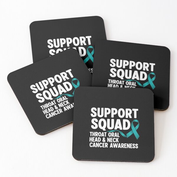 Item preview, Support Squad - Throat, Oral, Head & Neck Cancer Awareness designed and sold by Nucbit.