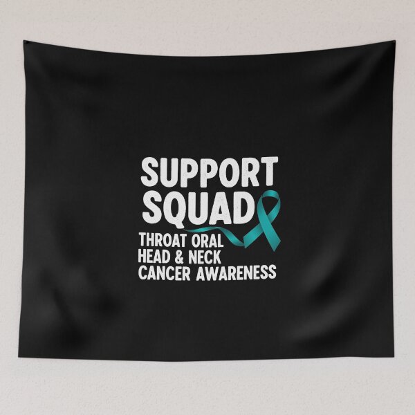 Item preview, Support Squad - Throat, Oral, Head & Neck Cancer Awareness designed and sold by Nucbit.