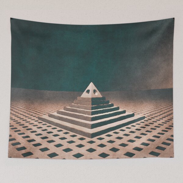 Item preview, Surreal Pyramid in Grid Landscape designed and sold by Phil Perkins.