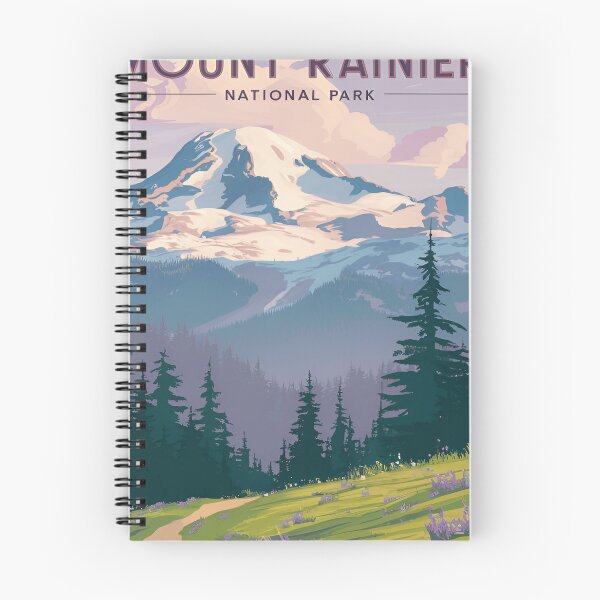 Item preview, Mount Rainier National Park Washington – Explore the Green Forest Scenic Trails Mt rainer designed and sold by SkeletonsDanger.