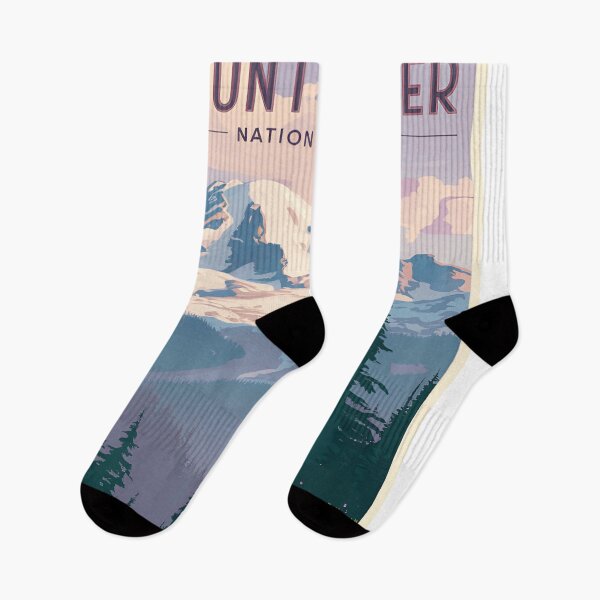 Item preview, Mount Rainier National Park Washington – Explore the Green Forest Scenic Trails Mt rainer designed and sold by SkeletonsDanger.