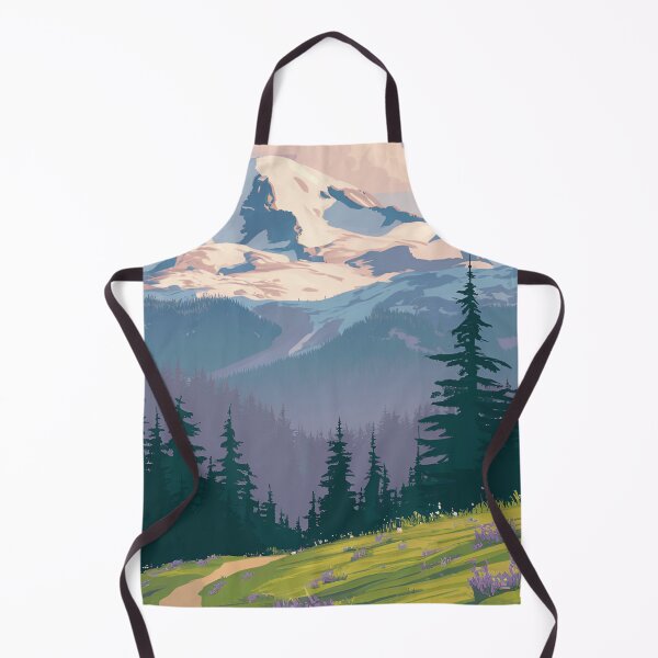 Item preview, Mount Rainier National Park Washington – Explore the Green Forest Scenic Trails Mt rainer designed and sold by SkeletonsDanger.