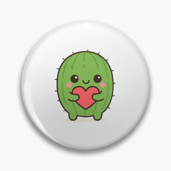 Item preview, Love Cactus – Cute Kawaii Chibi Plant Design designed and sold by artbyTSR.