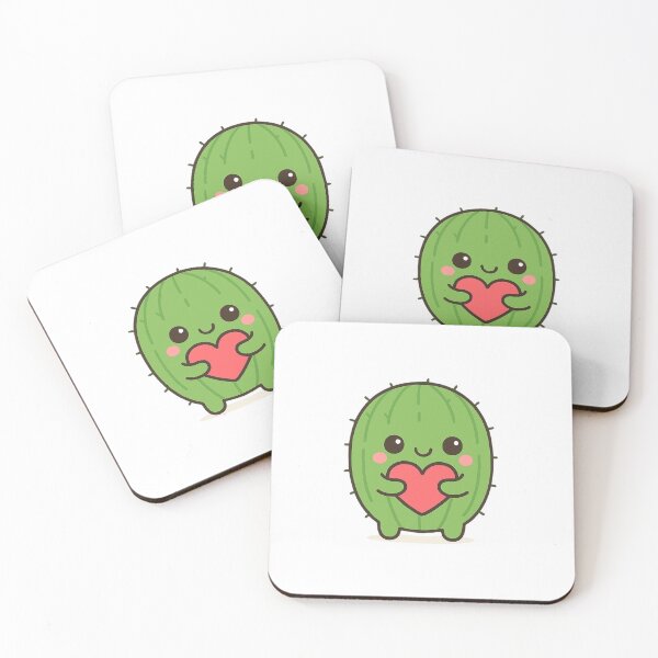 Item preview, Love Cactus – Cute Kawaii Chibi Plant Design designed and sold by artbyTSR.