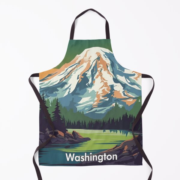 Item preview, Mount Rainier National Park Washington – Explore the Green Forest Hidden Wonders Mt rainer designed and sold by SkeletonsDanger.