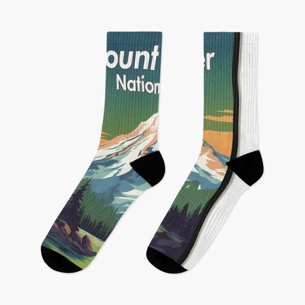 Item preview, Mount Rainier National Park Washington – Explore the Green Forest Hidden Wonders Mt rainer designed and sold by SkeletonsDanger.