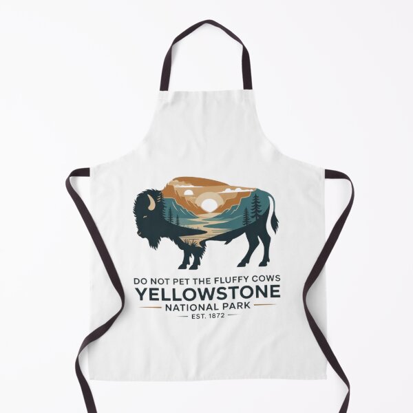 Item preview, Do Not Pet The Fluffy Cows Buffalo Yellowstone National designed and sold by BHMARTS.