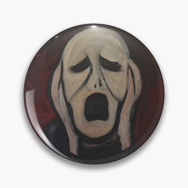 Item preview, Suffering – Abstract Emotional Self-Portrait Inspired by Munch designed and sold by ideashoppl.