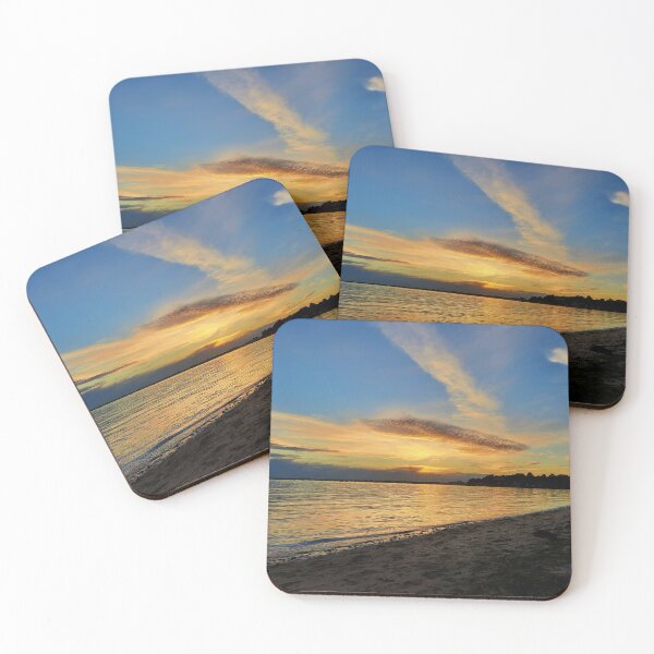 Item preview, Sunset at Sandbanks Beach designed and sold by NatnoDesigns.