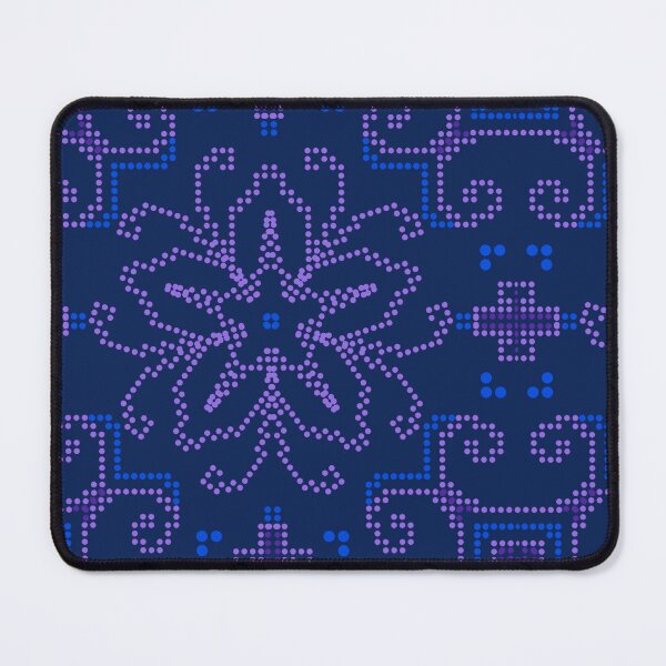 Item preview, Hand-embroidered fabric patterns designed and sold by Art by Tualeg.