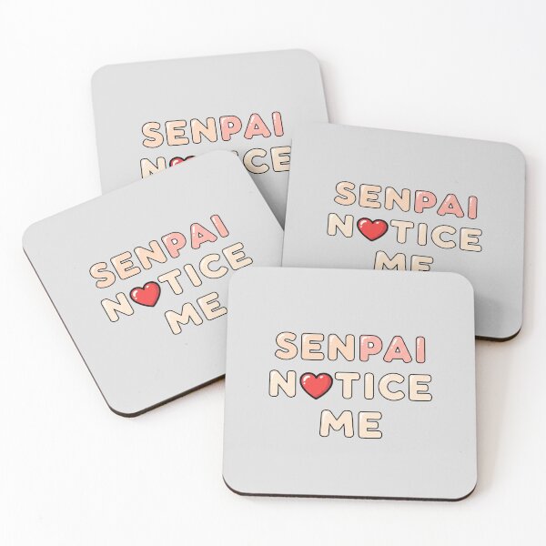 Item preview, Senpai Notice Me – Diseño de anime adorable designed and sold by henamy.