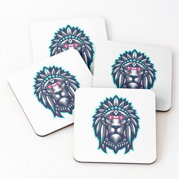 Item preview, AMERICAN INDIAN LION KING designed and sold by rowgazer.