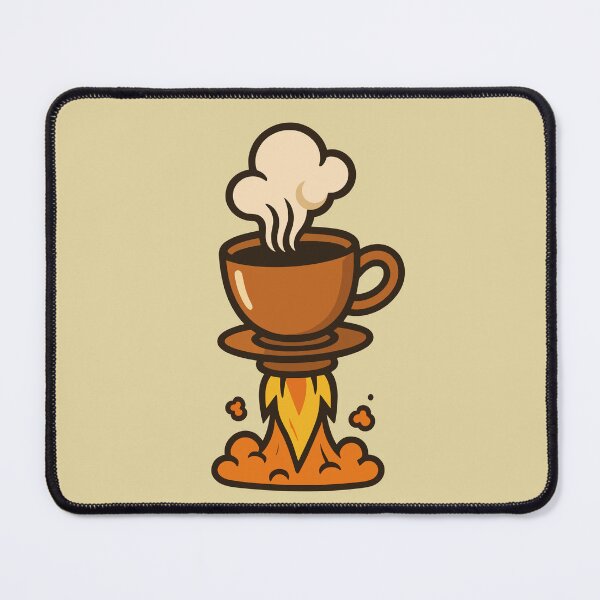 Item preview, Rocket Coffee Cup – Espresso Blastoff Fun Design designed and sold by Coffee Lifestyle.
