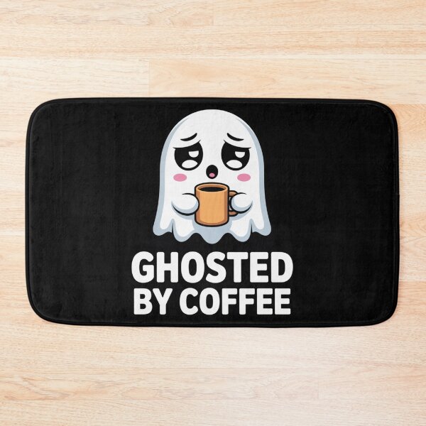 Item preview, Kawaii Ghost Coffee T-Shirt – Cute Spooky Funny Ghosted by Coffee Design designed and sold by Okada's t-shirts & accessories.