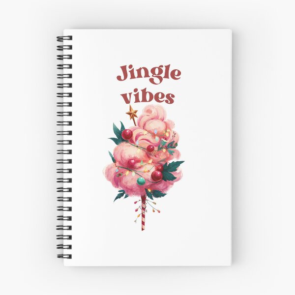 Item preview, Jingle Vibes Candy Floss Christmas Tree Art designed and sold by Anastasiia Yurevych.