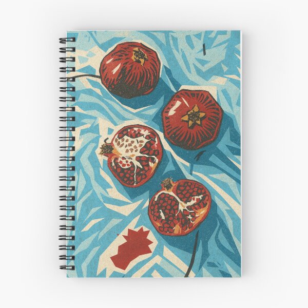Item preview, Pomegranate Fruit – Modern Papercut Linocut Art designed and sold by Pacika.