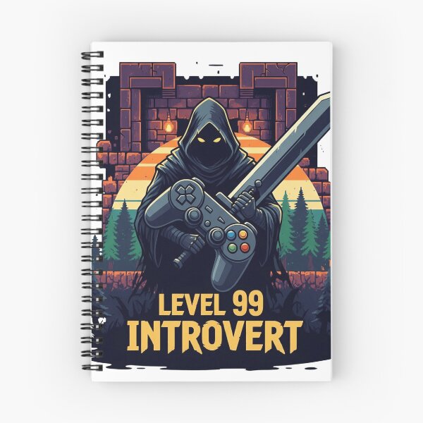 Item preview, Level 99 Introvert Gamer designed and sold by RehanInkDesigns.