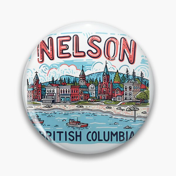 Item preview, Nelson BC Canada  designed and sold by HowToCanadian.