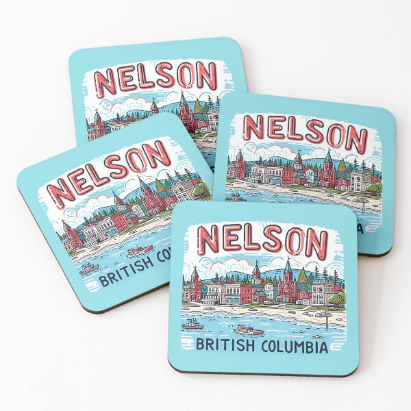 Item preview, Nelson BC Canada  designed and sold by HowToCanadian.