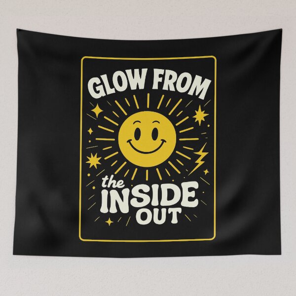 Item preview, Glow From The Inside Out Mindfulness designed and sold by LuminOrb.