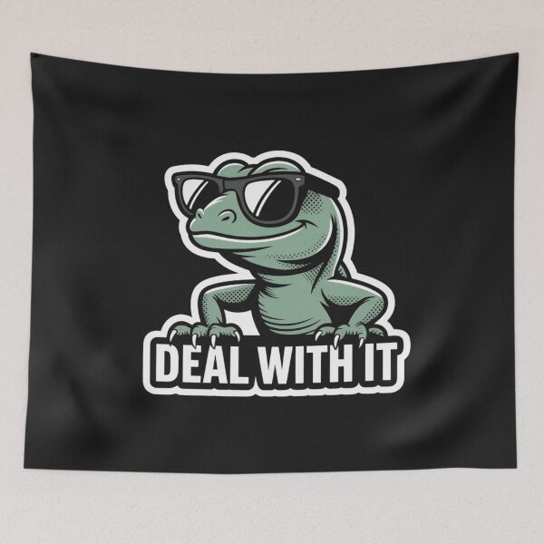 Item preview, Funny Lizard Meme designed and sold by SignumShop.