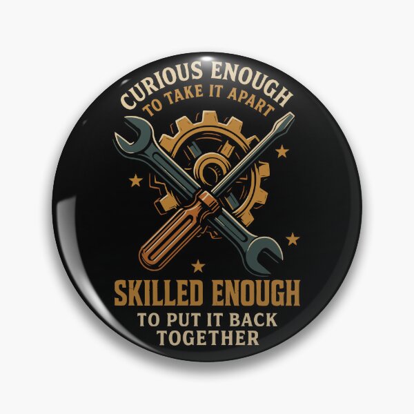 Item preview, Curious Enough Take It Apart Mechanic Funny designed and sold by LuminOrb.