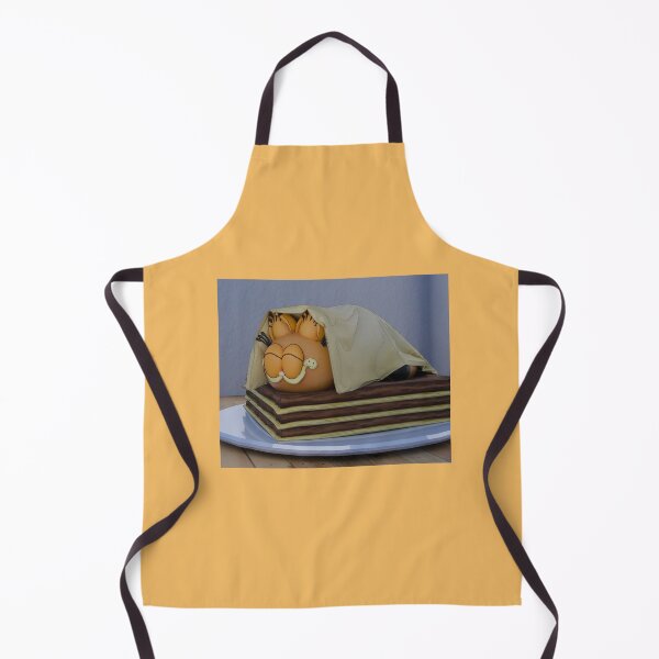 Item preview, The orange cat sleeping in lasagne bed designed and sold by Basiinaa.