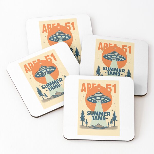 Item preview, Area 51 Summer Camp 1999 Alien Poster designed and sold by KK-Black34.