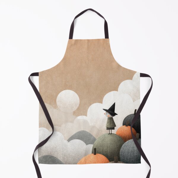 Item preview, Watercolor Witch Illustration Whimsical Halloween Art designed and sold by GolDreamShop.