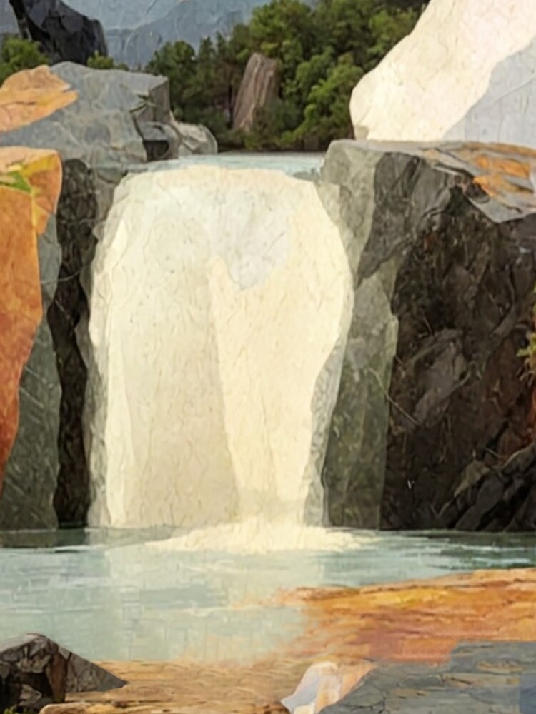 Thumbnail 5 of 5, iPhone Case, Abstract Waterfall designed and sold by Fifolin89.