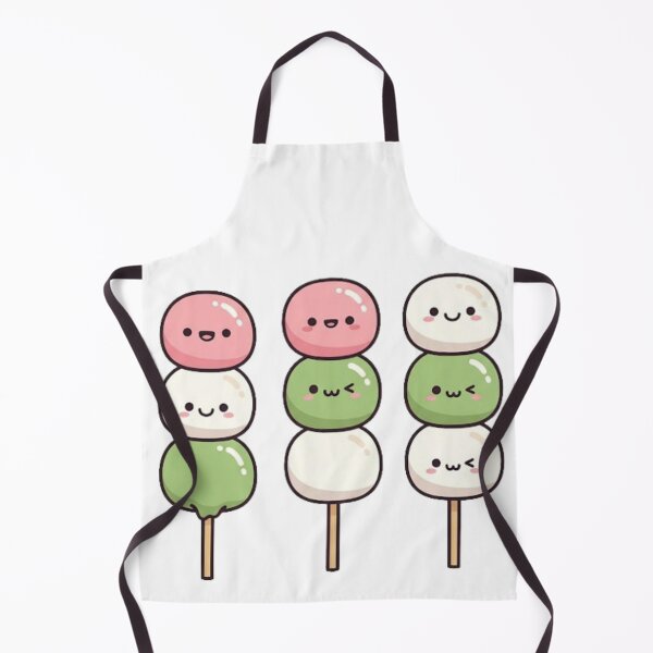 Item preview, Kawaii Dango Trio – Cute Japanese Mochi Skewers designed and sold by PunnyBean.