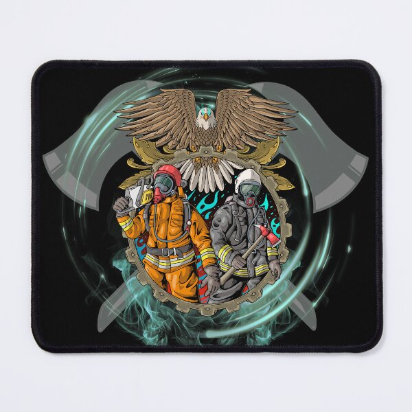 Item preview, Eagly Protect Firefighter Brave Circle designed and sold by BullBooy.
