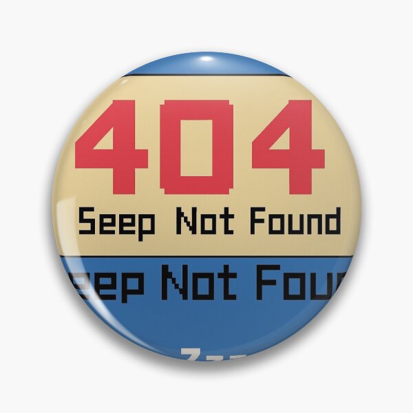 Item preview, 404 Sleep Not Found Retro Error Poster designed and sold by KK-Black34.