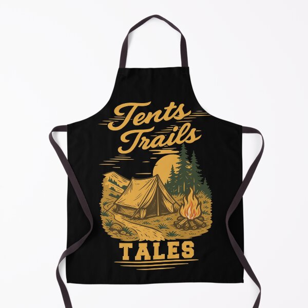Item preview, Tents Trails Tales Funny Camping Camper Adventure designed and sold by LuminOrb.
