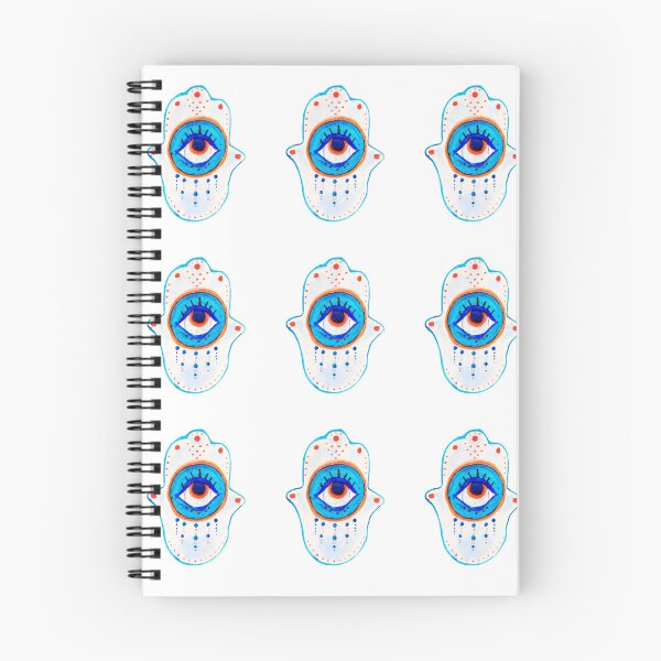 Item preview, Hamsa in Blue and orange with Hasna designed and sold by GwendolynLee.