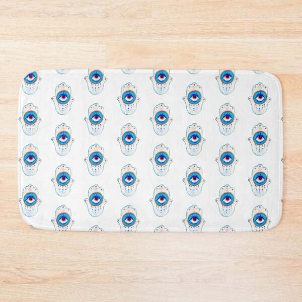 Item preview, Hamsa in Blue and orange with Hasna designed and sold by GwendolynLee.