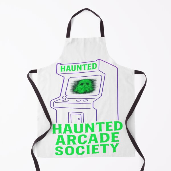 Item preview, Haunted Arcade Society – Retro Horror Gaming designed and sold by POD DYNASTY | Original Print On Demand T-Shirt Graphics.