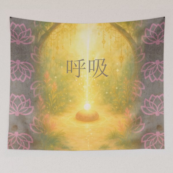 Item preview, 呼吸 – 森林中的金色之光 / Breathe – Golden Forest Light designed and sold by 	aluzia.design.