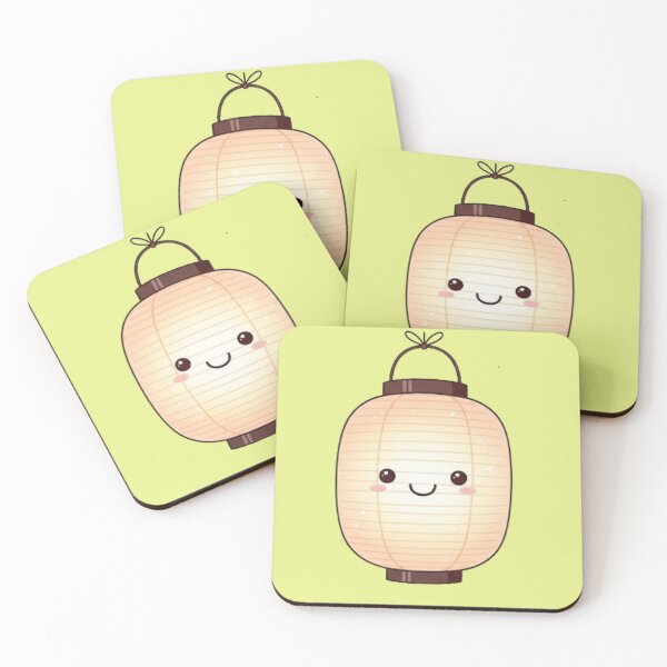 Item preview, Kawaii Japanese Lantern – Cute Glowing Design designed and sold by PunnyBean.