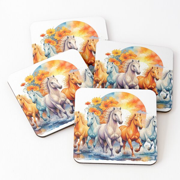 Item preview, Seven Horses designed and sold by DLORA DESIGN  .
