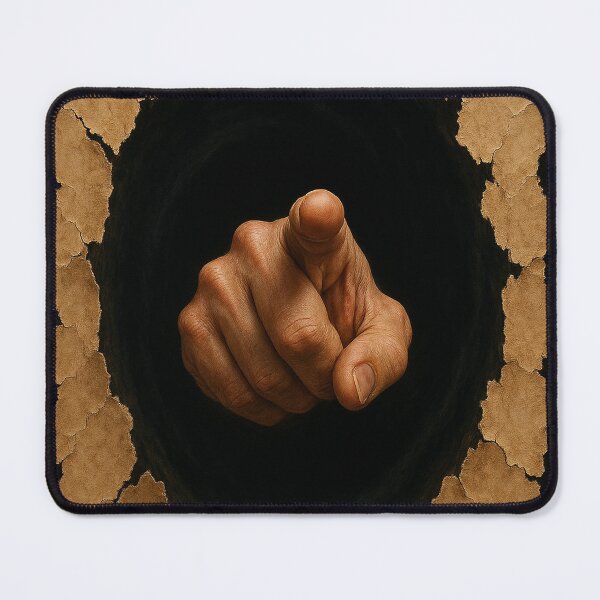 Item preview, The hand from the black hole – surreal eye-catcher designed and sold by chrisbe-.