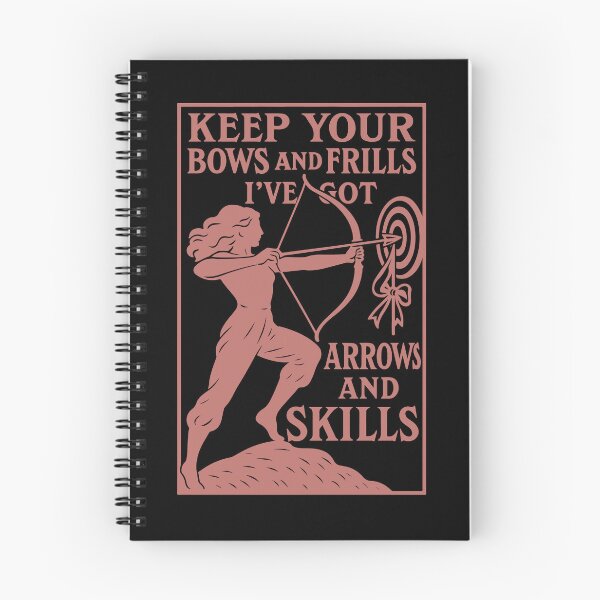 Item preview, Keep Your Bows And Frills Archery Funny designed and sold by LuminOrb.