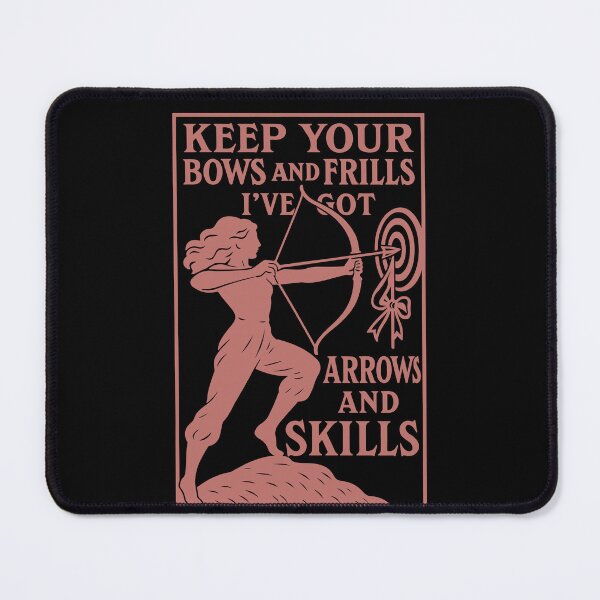 Item preview, Keep Your Bows And Frills Archery Funny designed and sold by LuminOrb.