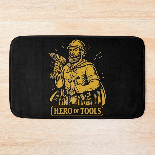 Item preview, Hero Of Tools Mechanic Garage Funny Saying designed and sold by LuminOrb.