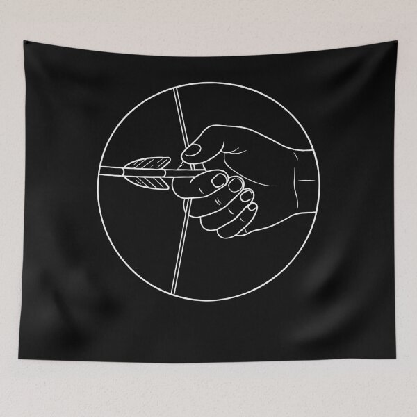 Item preview, Archery Bow Arrow Hand Archer Target designed and sold by LuminOrb.