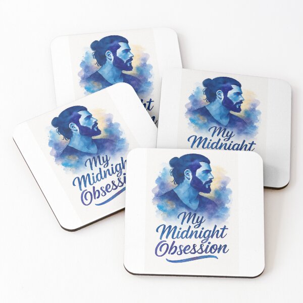 Item preview, My Midnight Obsession – Watercolor Romantic Art designed and sold by Bloom & Charm Studio.